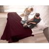 image:imageUtopia Bedding 100 Cotton Waffle Weave Blanket King Size for Bed  Lightweight Breathable Summer Blankets Soft and Cozy Gift for Mothers Day Home Decor Black 90x108 InchBurgundy