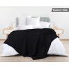 image:imageUtopia Bedding 100 Cotton Waffle Weave Blanket King Size for Bed  Lightweight Breathable Summer Blankets Soft and Cozy Gift for Mothers Day Home Decor Black 90x108 InchBlack