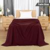 image:imageUtopia Bedding 100 Cotton Waffle Weave Blanket King Size for Bed  Lightweight Breathable Summer Blankets Soft and Cozy Gift for Mothers Day Home Decor Black 90x108 InchBurgundy