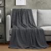 image:imageUtopia Bedding 100 Cotton Waffle Weave Blanket King Size for Bed  Lightweight Breathable Summer Blankets Soft and Cozy Gift for Mothers Day Home Decor Black 90x108 InchCharcoal