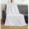 image:imageUtopia Bedding 100 Cotton Waffle Weave Blanket King Size for Bed  Lightweight Breathable Summer Blankets Soft and Cozy Gift for Mothers Day Home Decor Black 90x108 InchWhite