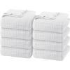 image:imageUtopia Bedding 100 Cotton Waffle Weave Blanket King Size for Bed  Lightweight Breathable Summer Blankets Soft and Cozy Gift for Mothers Day Home Decor Black 90x108 InchWhite