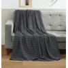 image:imageUtopia Bedding 100 Cotton Waffle Weave Blanket King Size for Bed  Lightweight Breathable Summer Blankets Soft and Cozy Gift for Mothers Day Home Decor Black 90x108 InchCharcoal