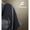 image:imageUtopia Bedding 100 Cotton Waffle Weave Blanket King Size for Bed  Lightweight Breathable Summer Blankets Soft and Cozy Gift for Mothers Day Home Decor Black 90x108 InchCharcoal