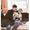 image:imageUtopia Bedding 100 Cotton Waffle Weave Blanket King Size for Bed  Lightweight Breathable Summer Blankets Soft and Cozy Gift for Mothers Day Home Decor Black 90x108 InchBrown