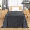image:imageUtopia Bedding 100 Cotton Waffle Weave Blanket King Size for Bed  Lightweight Breathable Summer Blankets Soft and Cozy Gift for Mothers Day Home Decor Black 90x108 InchCharcoal