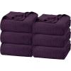image:imageUtopia Bedding 100 Cotton Waffle Weave Blanket King Size for Bed  Lightweight Breathable Summer Blankets Soft and Cozy Gift for Mothers Day Home Decor Black 90x108 InchPlum