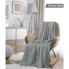image:imageUtopia Bedding 100 Cotton Waffle Weave Blanket King Size for Bed  Lightweight Breathable Summer Blankets Soft and Cozy Gift for Mothers Day Home Decor Black 90x108 InchCool Grey