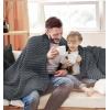 image:imageUtopia Bedding 100 Cotton Waffle Weave Blanket King Size for Bed  Lightweight Breathable Summer Blankets Soft and Cozy Gift for Mothers Day Home Decor Black 90x108 InchCharcoal