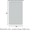 image:imageUtopia Bedding Sheer Curtains Grey 2 Panels Set Rod Pocket Drapes 54W x 96L Inches Luxurious Window Treatment Voile for Bedroom and Living RoomGrey