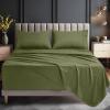 image:imageUtopia Bedding King Size Extra Deep Pocket Sheet Set  Fits Mattresses Up to 21 inches  Cooling Soft amp Breathable  OekoTex 4 Piece Bed Sheets OrangeOlive