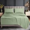 image:imageUtopia Bedding King Size Extra Deep Pocket Sheet Set  Fits Mattresses Up to 21 inches  Cooling Soft amp Breathable  OekoTex 4 Piece Bed Sheets OrangeSage