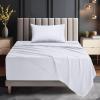 image:imageUtopia Bedding King Size Extra Deep Pocket Sheet Set  Fits Mattresses Up to 21 inches  Cooling Soft amp Breathable  OekoTex 4 Piece Bed Sheets OrangeWhite