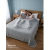 image:imageUtopia Bedding Twin Size Cooling Blanket for Hot Sleepers Summer Lightweight Thin Breathable Soft Blanket for Bed Couch amp Sofa Grey 60x80 inchesGrey