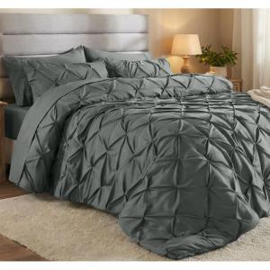 image:imageUtopia Bedding Comforters Twin Size All Season Duvet Insert Down Alternative Box Stitched Bed Comforter with Corner Tabs Machine Washable Burnt Orange