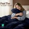 image:imageUtopia Bedding Comforter Duvet Insert Quilted Comforter with Corner Tabs Box Stitched Down Alternative Comforters California King Size Navy
