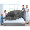 image:imageUtopia Bedding Grey 300GSM Fleece Blanket Twin Size  60x80 Inch Luxury Soft Bed Blanket Bulk Pack of 12