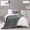 image:imageUtopia Bedding Grey 300GSM Fleece Blanket Twin Size  60x80 Inch Luxury Soft Bed Blanket Bulk Pack of 12