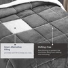 image:imageUtopia Bedding Micromink Sherpa Fleece Twin Comforter Set with 1 Pillow Sham Plush and Warm Bedding Comforter Sets Down Alternative Comforter Ultra Soft and Cozy Comforter Set Twin GreyGrey