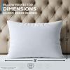 image:imageUtopia Bedding Set of 4 Waterproof Pillow Protectors with Zipper King Size Terry Pillow Covers Bed Bug and Dust Mite Proof Pillow CasesWhite