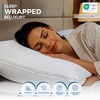 image:imageUtopia Bedding Set of 4 Waterproof Pillow Protectors with Zipper King Size Terry Pillow Covers Bed Bug and Dust Mite Proof Pillow CasesWhite