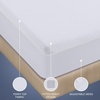image:imageUtopia Bedding Waterproof Mattress Protector  Breathable Mattress Cover  Fitted Style All Around Elastic  Fits 17 Inches Deep King