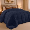 image:imageUtopia Bedding Comforter Duvet Insert Quilted Comforter with Corner Tabs Box Stitched Down Alternative Comforters California King Size Navy