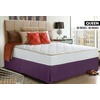 image:imageUtopia Bedding Queen Bed Skirt  Soft Quadruple Pleated Ruffle  Easy Fit with 16 Inch Tailored Drop  Hotel Quality Shrinkage and Fade Resistant Queen Light GreyPurple