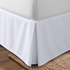image:imageUtopia Bedding Queen Bed Skirt  Soft Quadruple Pleated Ruffle  Easy Fit with 16 Inch Tailored Drop  Hotel Quality Shrinkage and Fade Resistant Queen Light GreyWhite