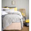 image:imageUtopia Bedding Queen Bed Skirt  Soft Quadruple Pleated Ruffle  Easy Fit with 16 Inch Tailored Drop  Hotel Quality Shrinkage and Fade Resistant Queen Light GreyBeige