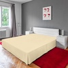image:imageUtopia Bedding Queen Bed Skirt  Soft Quadruple Pleated Ruffle  Easy Fit with 16 Inch Tailored Drop  Hotel Quality Shrinkage and Fade Resistant Queen Light GreyBeige