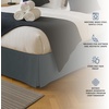 image:imageUtopia Bedding Queen Bed Skirt  Soft Quadruple Pleated Ruffle  Easy Fit with 16 Inch Tailored Drop  Hotel Quality Shrinkage and Fade Resistant Queen Light GreyGrey