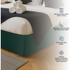 image:imageUtopia Bedding Queen Bed Skirt  Soft Quadruple Pleated Ruffle  Easy Fit with 16 Inch Tailored Drop  Hotel Quality Shrinkage and Fade Resistant Queen Light GreyEmerald
