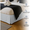 image:imageUtopia Bedding Queen Bed Skirt  Soft Quadruple Pleated Ruffle  Easy Fit with 16 Inch Tailored Drop  Hotel Quality Shrinkage and Fade Resistant Queen Light GreyLight Grey