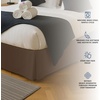 image:imageUtopia Bedding Queen Bed Skirt  Soft Quadruple Pleated Ruffle  Easy Fit with 16 Inch Tailored Drop  Hotel Quality Shrinkage and Fade Resistant Queen Light GreyBrown