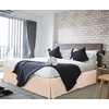 image:imageUtopia Bedding Queen Bed Skirt  Soft Quadruple Pleated Ruffle  Easy Fit with 16 Inch Tailored Drop  Hotel Quality Shrinkage and Fade Resistant Queen Light GreyBeige