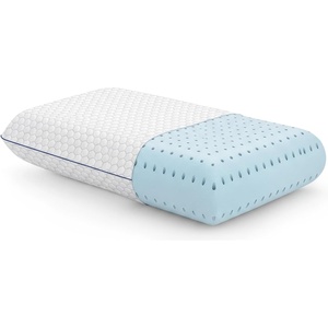 image:imageUtopia Bedding Perforated Memory Foam Pillow Queen Size 1 Pack  Breathable MediumFirm Support for Neck amp Shoulder Alignment Pressure Relief for All Sleep Positions Washable Knit Cover1