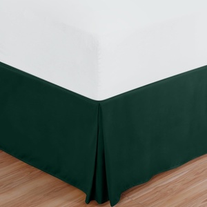 image:imageUtopia Bedding Queen Bed Skirt  Soft Quadruple Pleated Ruffle  Easy Fit with 16 Inch Tailored Drop  Hotel Quality Shrinkage and Fade Resistant Queen Light GreyEmerald