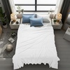 image:imageUtopia Bedding White Waffle Blanket Twin Size Soft Lightweight Breathable Cotton Blend Bed Blanket for All Seasons Luxury Throws for Bed Couch and SofaWhite