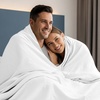 image:imageUtopia Bedding White Waffle Blanket Twin Size Soft Lightweight Breathable Cotton Blend Bed Blanket for All Seasons Luxury Throws for Bed Couch and SofaWhite
