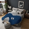 image:imageUtopia Bedding White Waffle Blanket Twin Size Soft Lightweight Breathable Cotton Blend Bed Blanket for All Seasons Luxury Throws for Bed Couch and SofaNavy