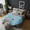 image:imageUtopia Bedding White Waffle Blanket Twin Size Soft Lightweight Breathable Cotton Blend Bed Blanket for All Seasons Luxury Throws for Bed Couch and SofaSky Blue