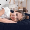 image:imageUtopia Bedding 2 Pack Waterproof Mattress Protector Queen Mattress Pad Noiseless Quilted Fitted Cover with Deep Pocket Stretches up to 16 Inches WhiteNavy