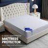 image:imageUtopia Bedding Waterproof 5Sided Mattress Protector Full Size Premium Breathable Mattress Cover Fitted Style with Stretchable Pockets White  Pack of 21
