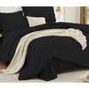 image:imageUtopia Bedding Full Comforter Set Black  Bed in a Bag Full Size 7 Pieces Luxury Soft Bed Set for All Seasons Bedding Set with Comforter Sheets Pillowcases amp Shams Black