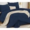 image:imageUtopia Bedding King Comforter Set Seersucker 7 Pieces All Season Luxury Bed in a Bag for Bedroom Bedding Set with Comforters Sheets Pillowcases amp Shams Navy