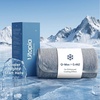image:imageUtopia Bedding Blue Cooling Blanket King Size for Hot Sleepers QMaxgt0462 Nylon Cold Fabric Absorbs Night Sweats and Body Heat Lightweight Bed Cooling Layer Thin Summer Blankets 90x102 InchGrey