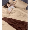 image:imageUtopia Bedding Duvet Cover Queen Size  3 Piece with Zipper Closure  1 Comforter Cover 90X90 Inches amp 2 Pillow Shams 20X26 Inches Ivory Comforter Not IncludedBeige