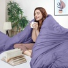 image:imageUtopia Bedding Duvet Cover Queen Size  3 Piece with Zipper Closure  1 Comforter Cover 90X90 Inches amp 2 Pillow Shams 20X26 Inches Ivory Comforter Not IncludedPeri