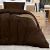 image:imageUtopia Bedding Duvet Cover Queen Size  3 Piece with Zipper Closure  1 Comforter Cover 90X90 Inches amp 2 Pillow Shams 20X26 Inches Ivory Comforter Not IncludedBrown